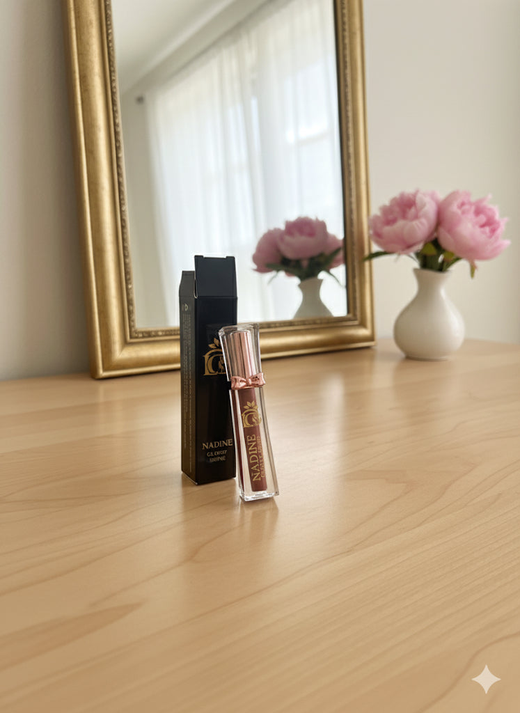 Nadine luxe glossy chocolate 🍫A20