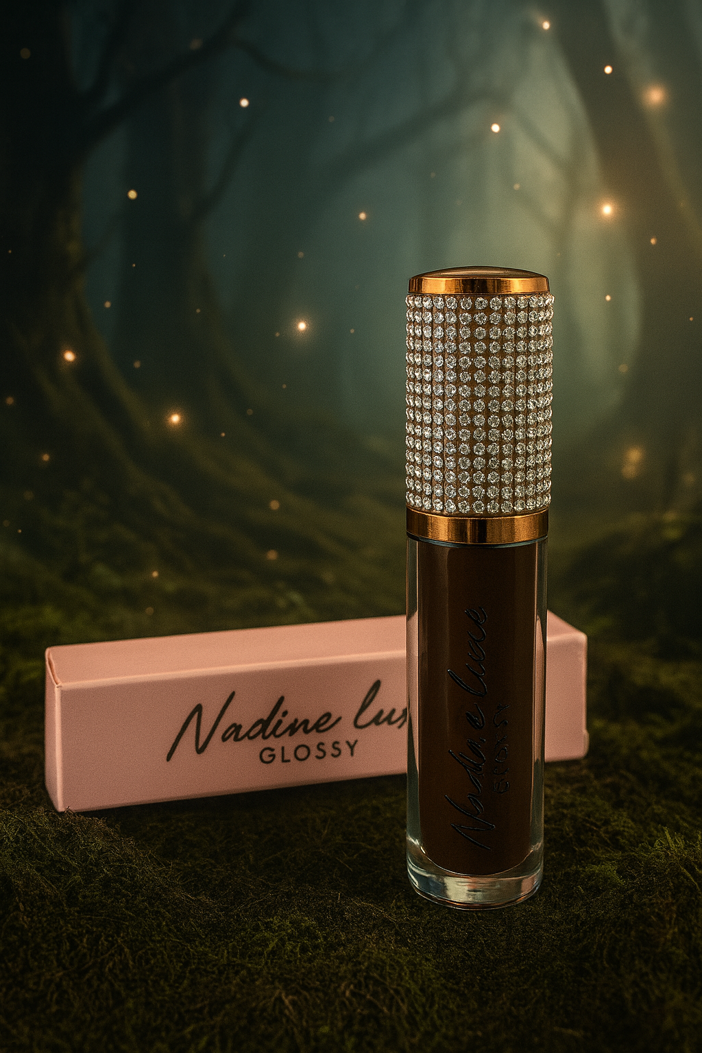 Nadine luxe glossy lipstick M28