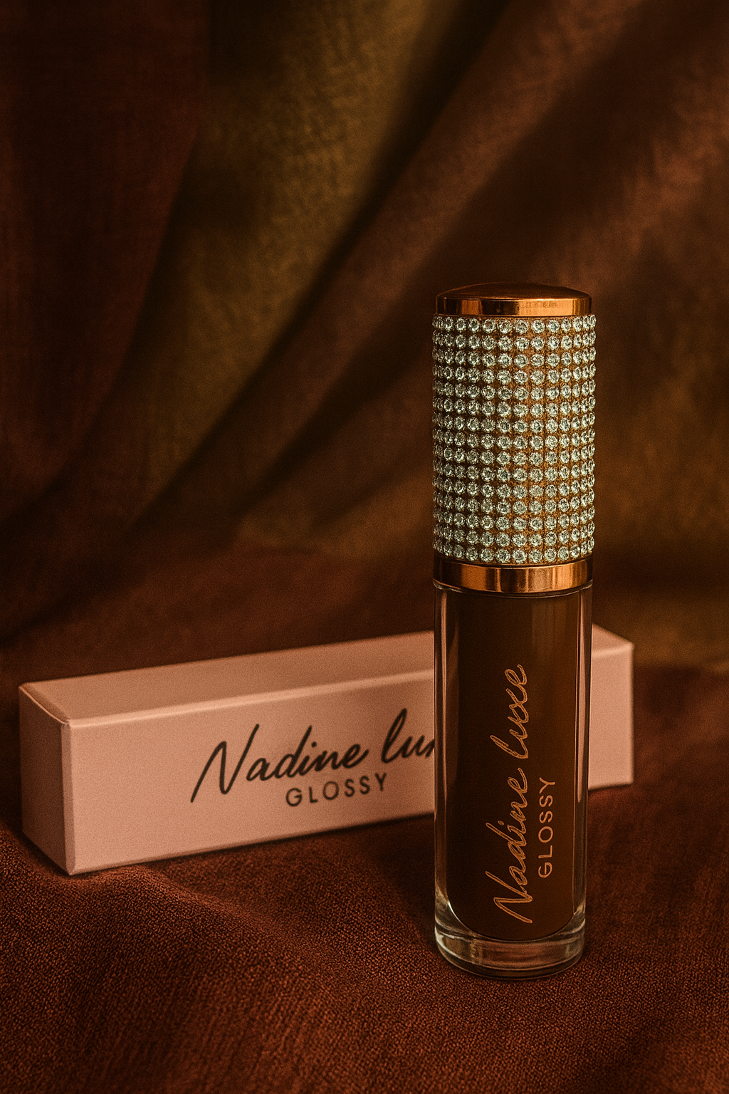 Nadine luxe glossy lipstick M33
