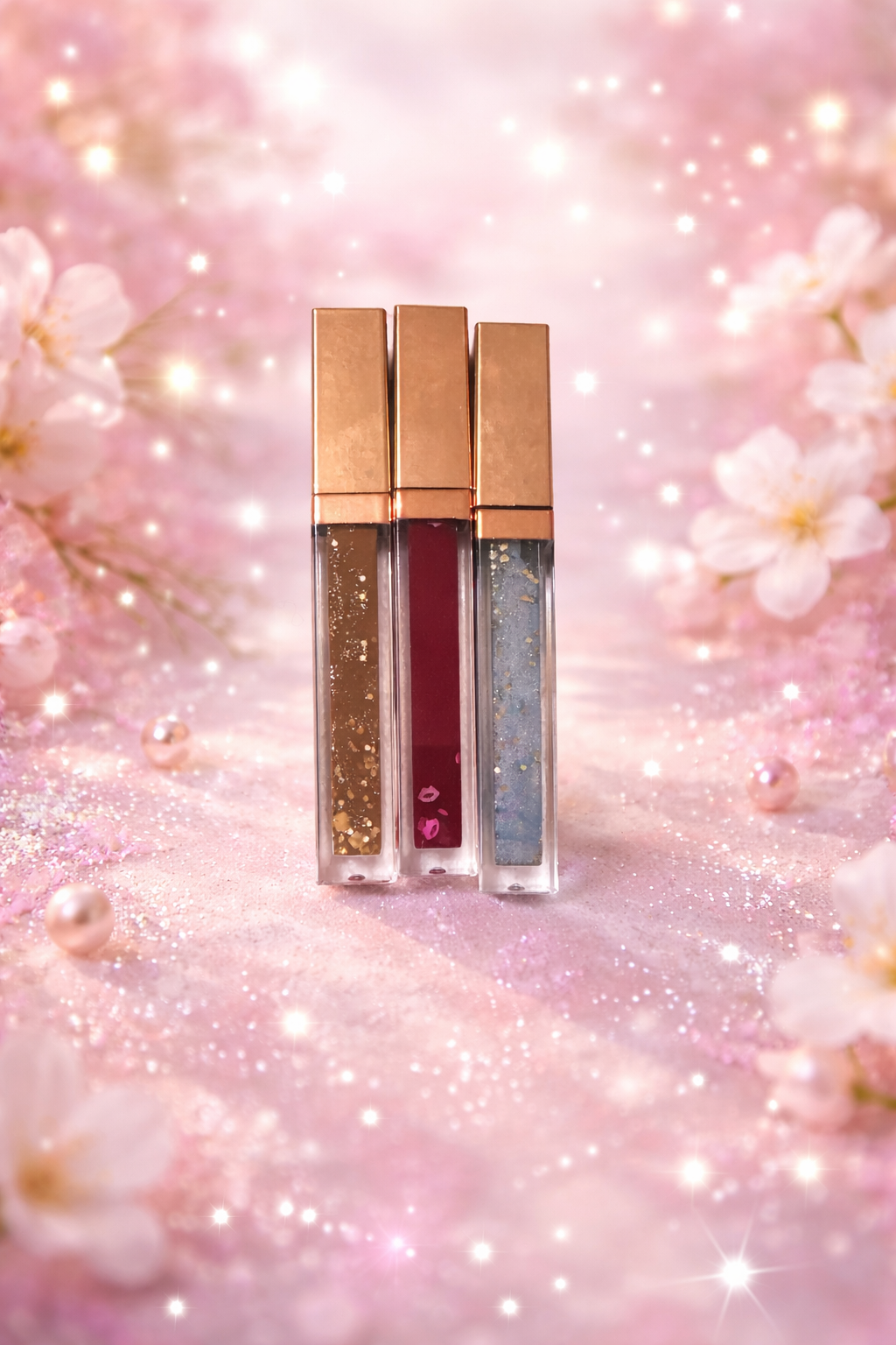 Soft lipgloss handmade classic 🌺3 pieces