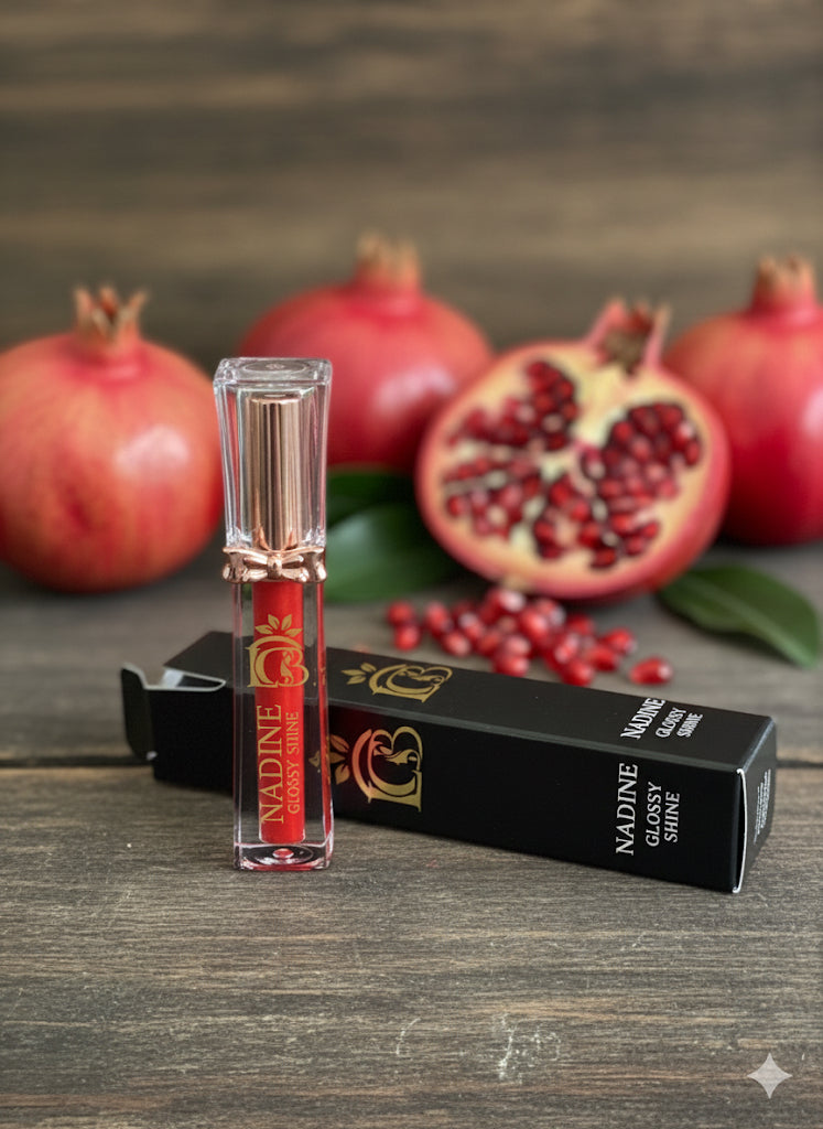 Nadine luxe glossy pomegranate🌺